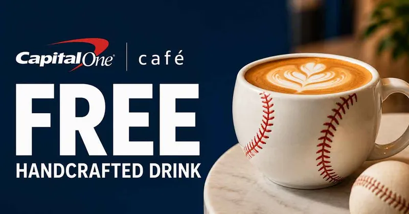 Capital One Café: FREE Handcrafted Drink (Every Monday thru 09/07)