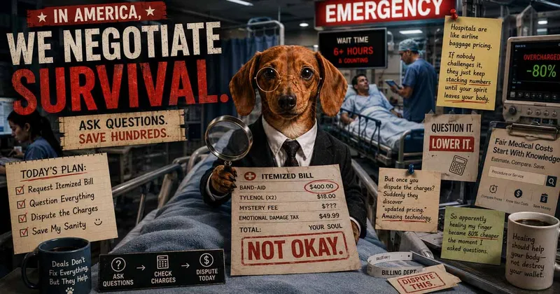 I Learned Hospitals Have a Secret “Please Stop Robbing Me” Option