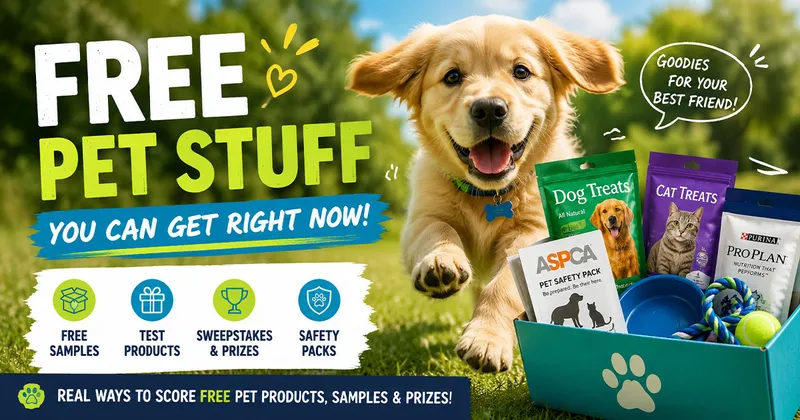 FREE Stuff for Your Pets: Samples, Products & More to Grab Now