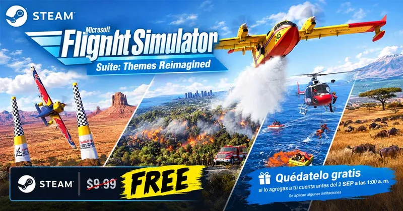 Steam: Microsoft Flight Simulator Suite Is FREE (Thru 9/2)