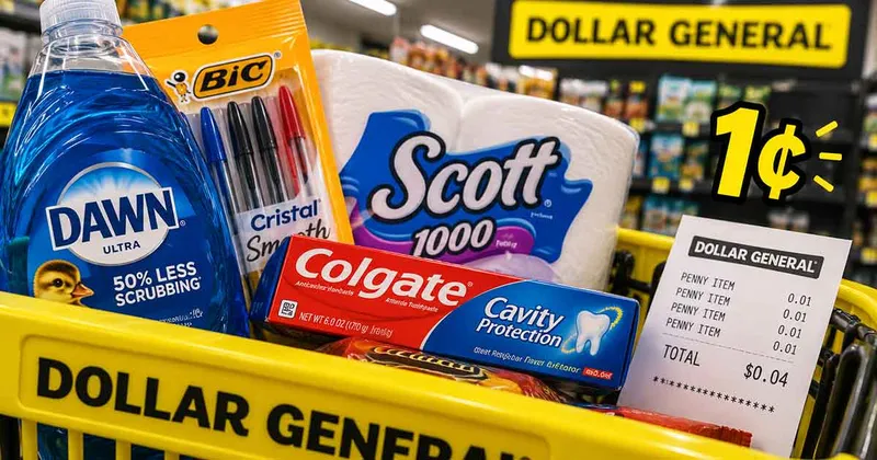 Dollar General: Penny Items (9/4)