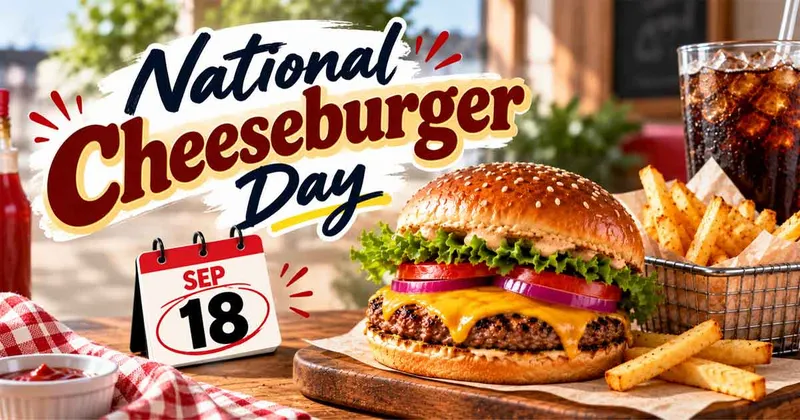 National Cheeseburger Day 2026 (9/18)