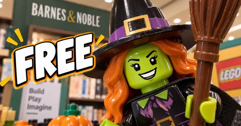 How to Register for the Free LEGO Witch Build at Barnes & Noble