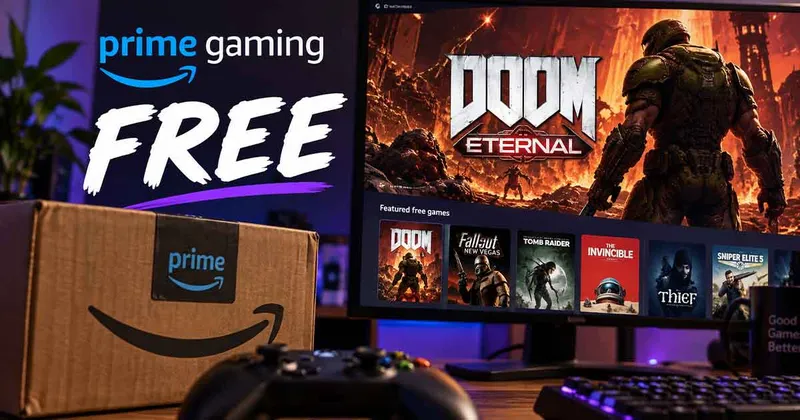 Amazon Prime Gaming September 2026: Free DOOM Eternal and 10 More Games to Claim