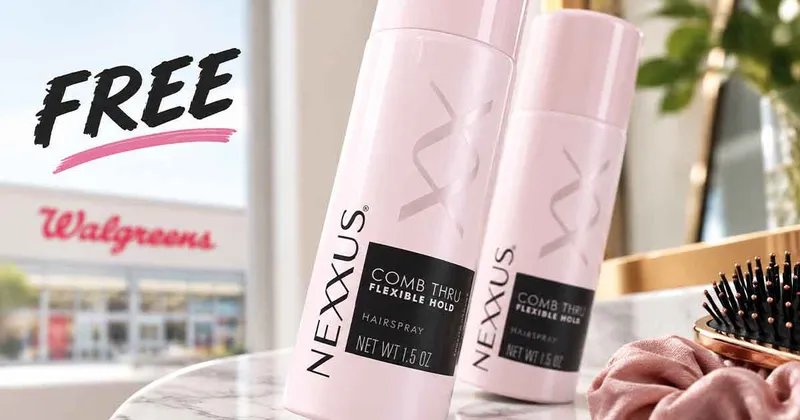 2 FREE Nexxus Comb Thru Hairsprays at Walgreens (Ends Oct 17)