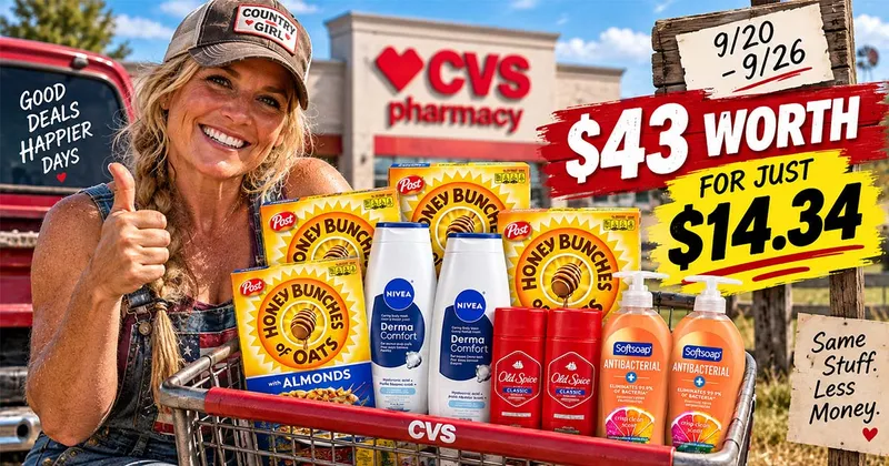CVS Couponing: Get Nearly $43 Worth for $14.34