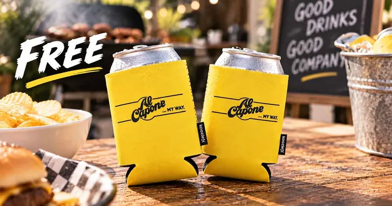 FREE Al Capone Koozies for New Real Ones Club Members