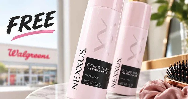 2 FREE Nexxus Comb Thru Hairsprays at Walgreens (Ends Oct 17)