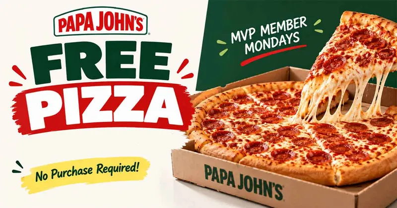 Papa John's: How to Score Free Food & a BOGO Pizza
