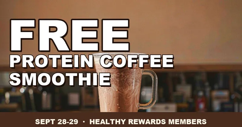 Smoothie King Free Protein Coffee Smoothie Sept 28-29: How to Claim It