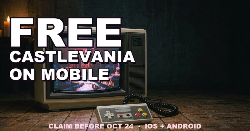 The Original Castlevania Is Free on Mobile for Its 40th Anniversary (Thru Oct 24)