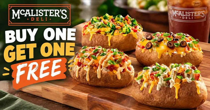 McAlister's Spud-tember: Buy a Spud in September, Get One Free in October