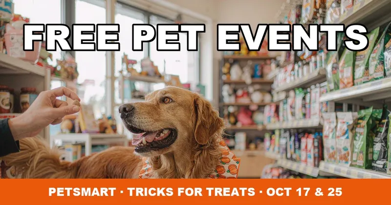 PetSmart Free Halloween Events 2026: Pet Trick-or-Treating, Spooky Pets, Free Tote Bags