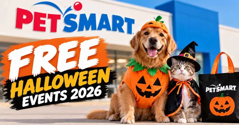 PetSmart Free Halloween Events 2026: Pet Trick-or-Treating, Spooky Pets, Free Tote Bags