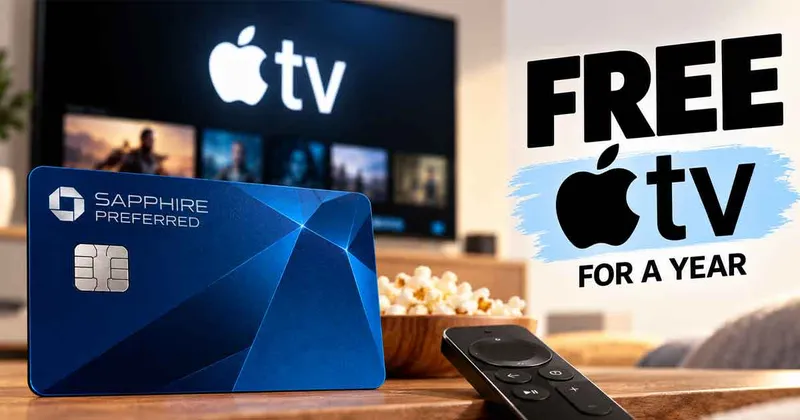 Chase Sapphire Preferred Cardholders Get a Free Year of Apple TV: $156 Value