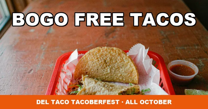 Del Taco Tacoberfest 2026: Free Taco Oct 6 and BOGO Calendar