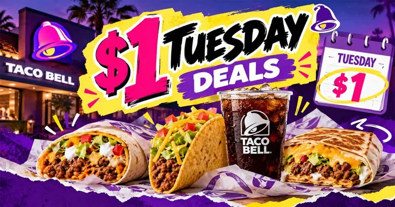 Taco Bell $1 Tuesday Deals: 3 Limited-Time Bundles Coming in October 2026