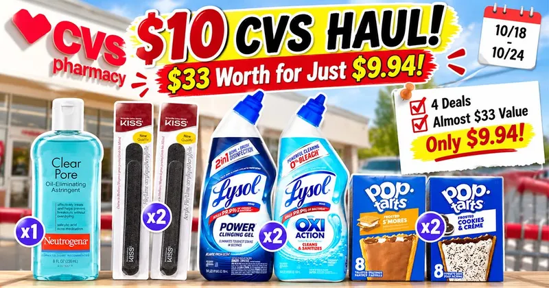 How Much Can You Get for $10 at CVS This Week?