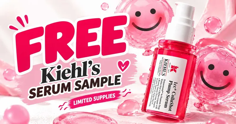 Kiehl’s: FREE 1cc* CollaShot Plumping Serum Sample
