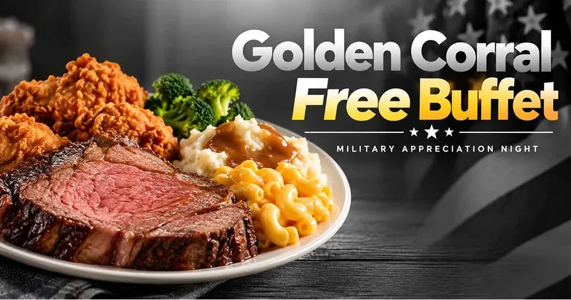 Golden Corral Military Appreciation Night 2026: Free Buffet Nov 11
