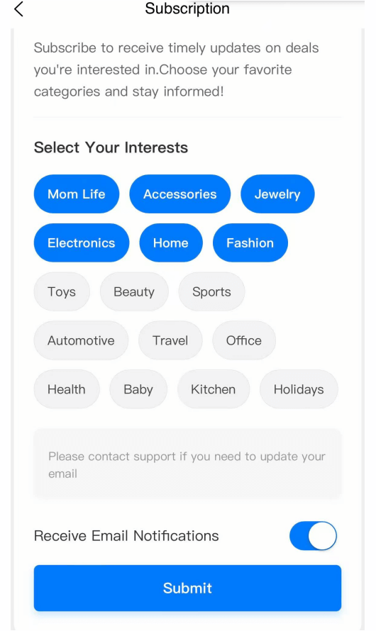 DealHurryUp User Center