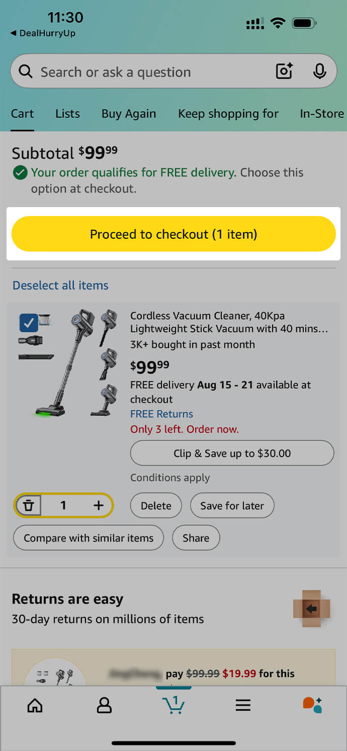 View Cart