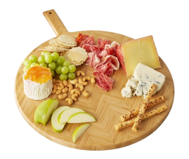 9.Member's Mark Herringbone Bamboo Charcuterie Board.png