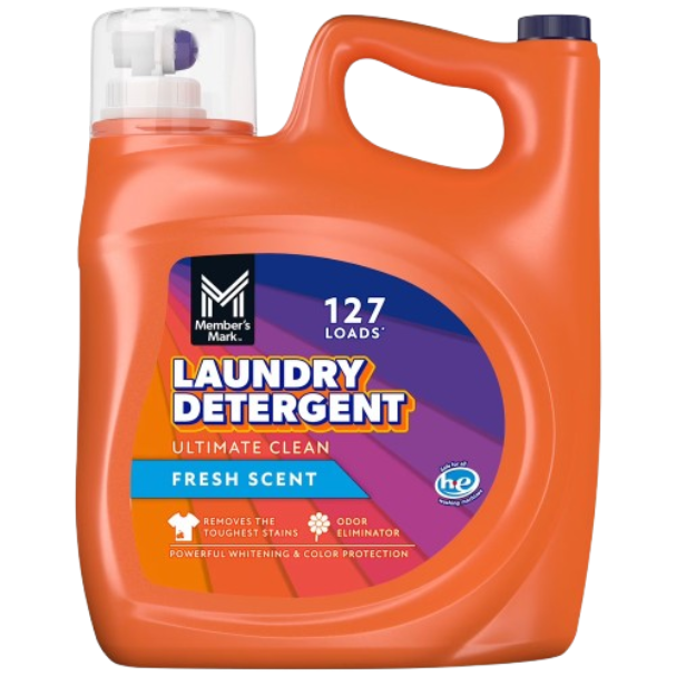 15.Member's Mark Liquid Laundry Detergent, Fresh Scent, 127 loads, 196 fl. oz..png