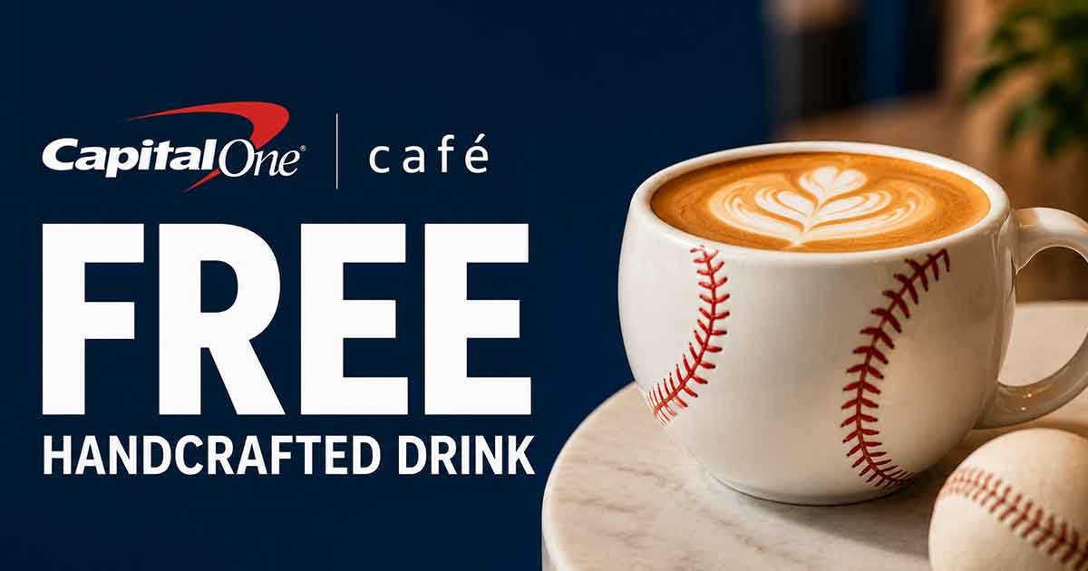 Capital One Café: FREE Handcrafted Drink (Every Monday thru 09/07)