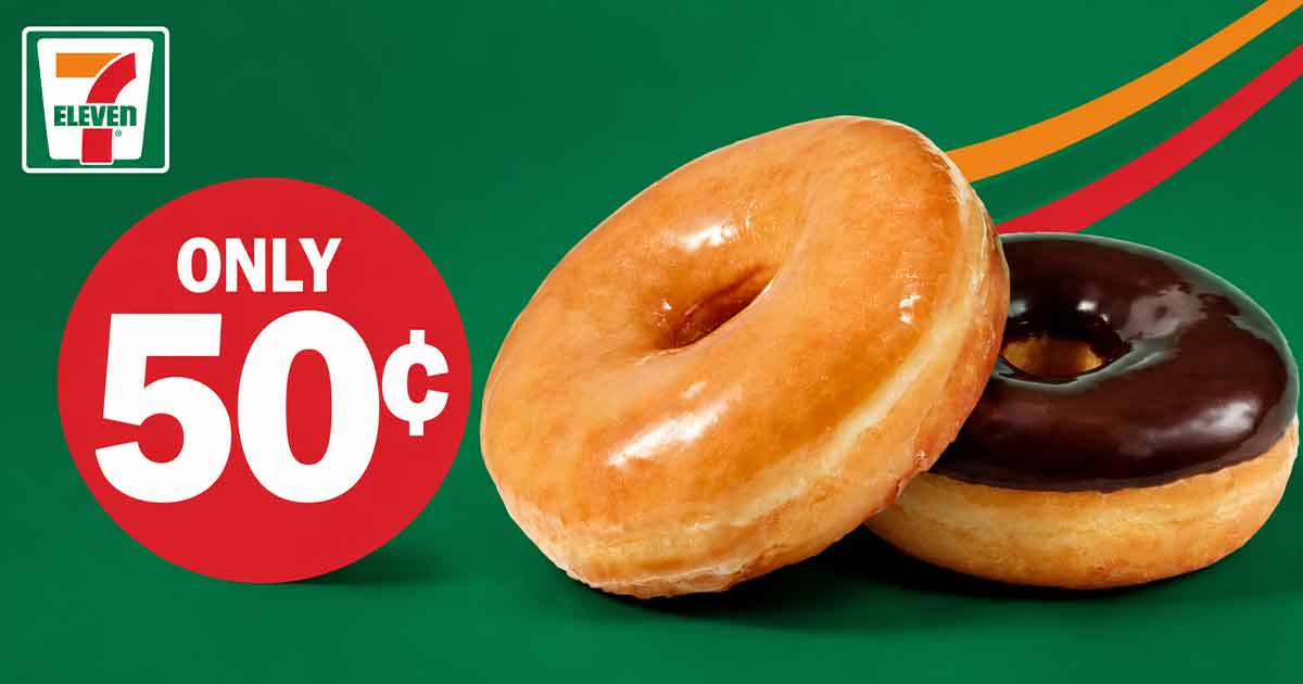 7‑Eleven: $0.50 Glazed Donut for Rewards Members on 6/5
