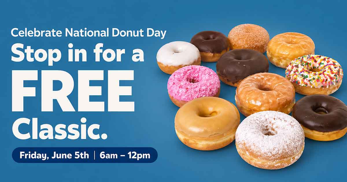 Randy's Donuts: FREE Classic Donut (6AM–12PM)