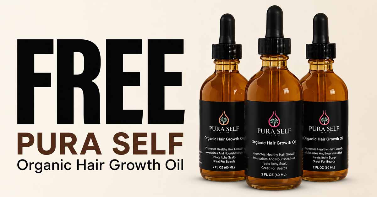 FREE Pura Self Organic Hair Growth Oil