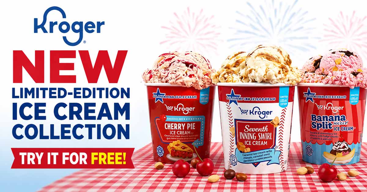 Try Kroger’s limited-edition ice cream for free
