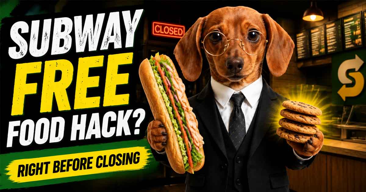 Subway Quietly Gives Away Food Right Before Closing (Most People Miss This)