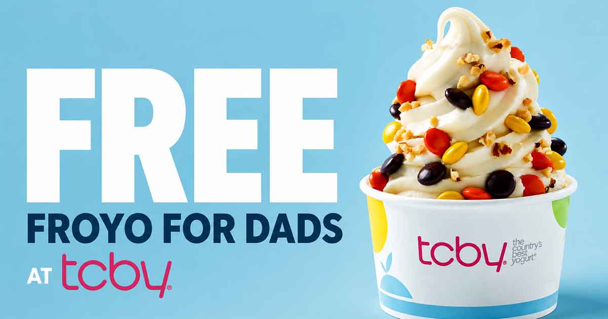 FREE Froyo for Dads at TCBY (June 21)