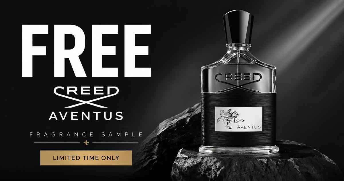 FREE Creed Aventus Fragrance Sample