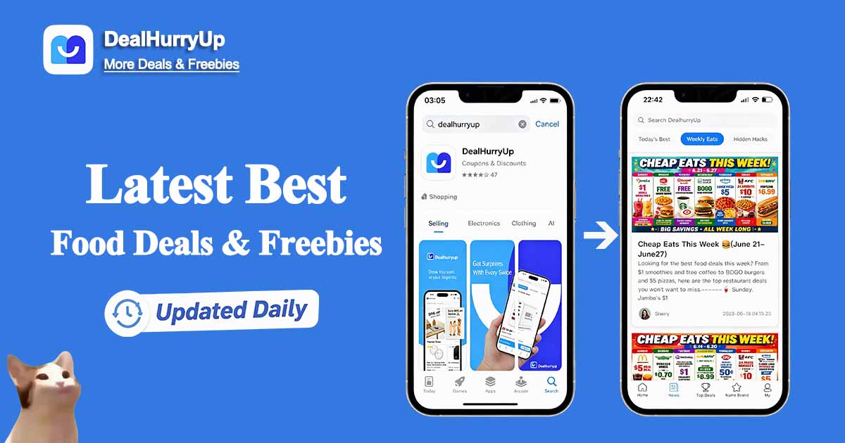 FOOD DEALS MADE EASY — SAVE EVERY DAY