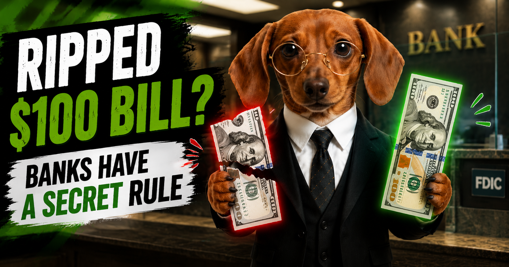 Banks Will Replace Torn Cash (But There’s a Rule Most People Don’t Know)