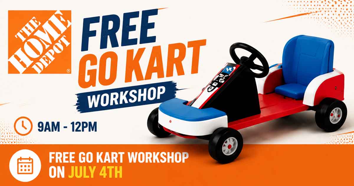 Home Depot Kids Workshop Free Kit