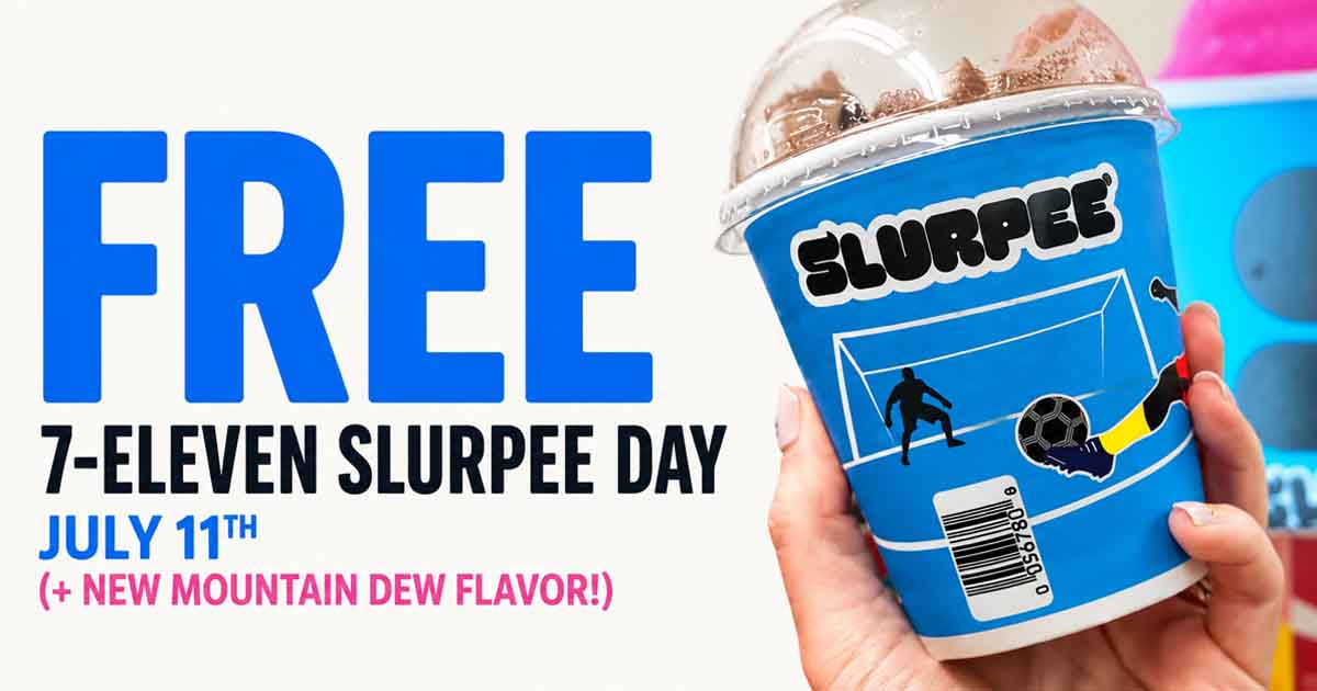 July 11th Is FREE 7-Eleven Slurpee Day