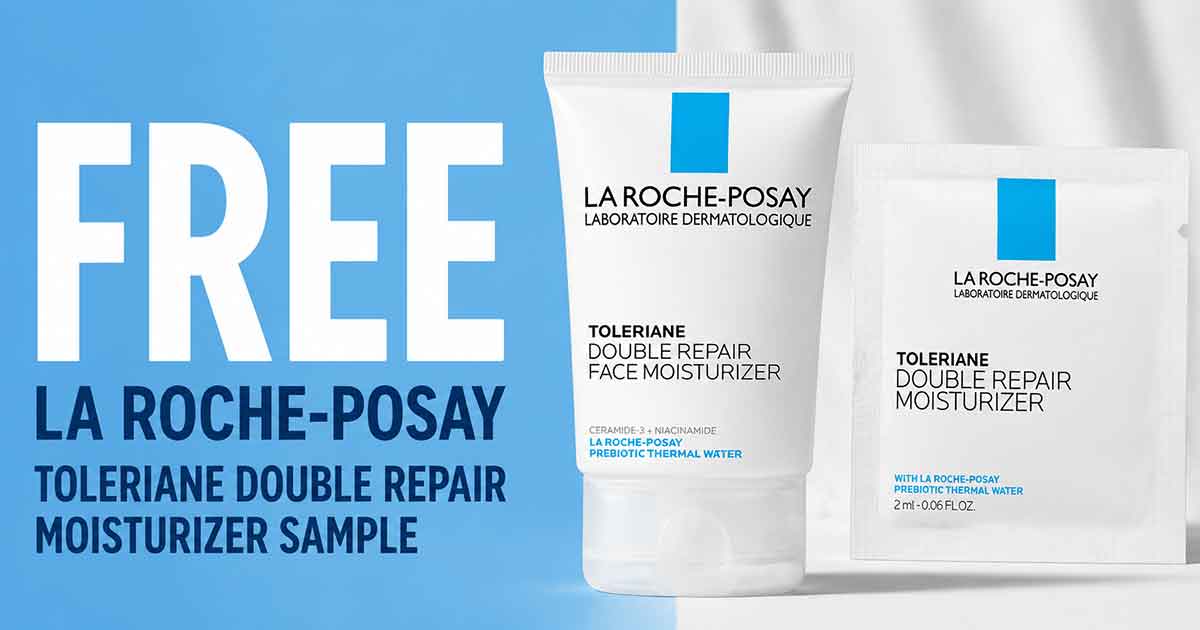 FREE La Roche-Posay Toleriane Double Repair Moisturizer Sample (Limited Time)