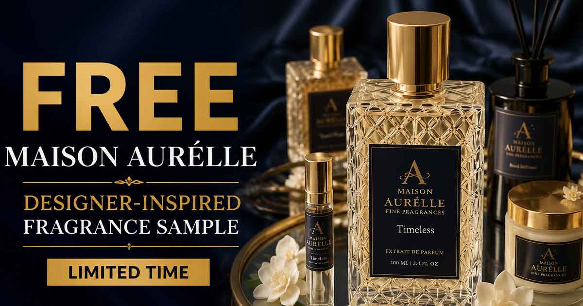FREE Maison Aurélle Designer-Inspired Fragrance Sample (Limited Time)